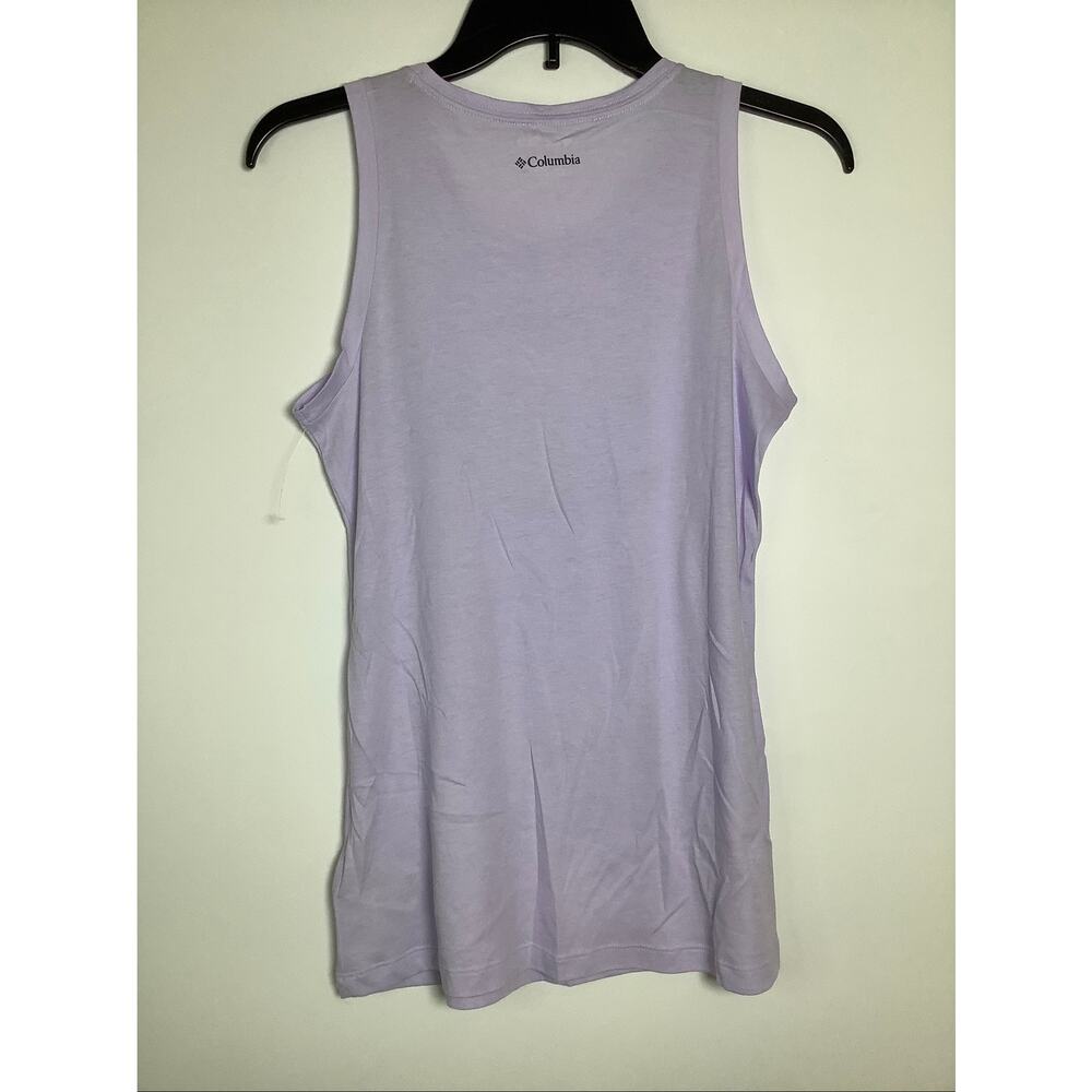 Columbia Women's XS Purple Tint Meditation Bluff Mesa Tank Top Tropical D24-1 - Picture 4 of 7